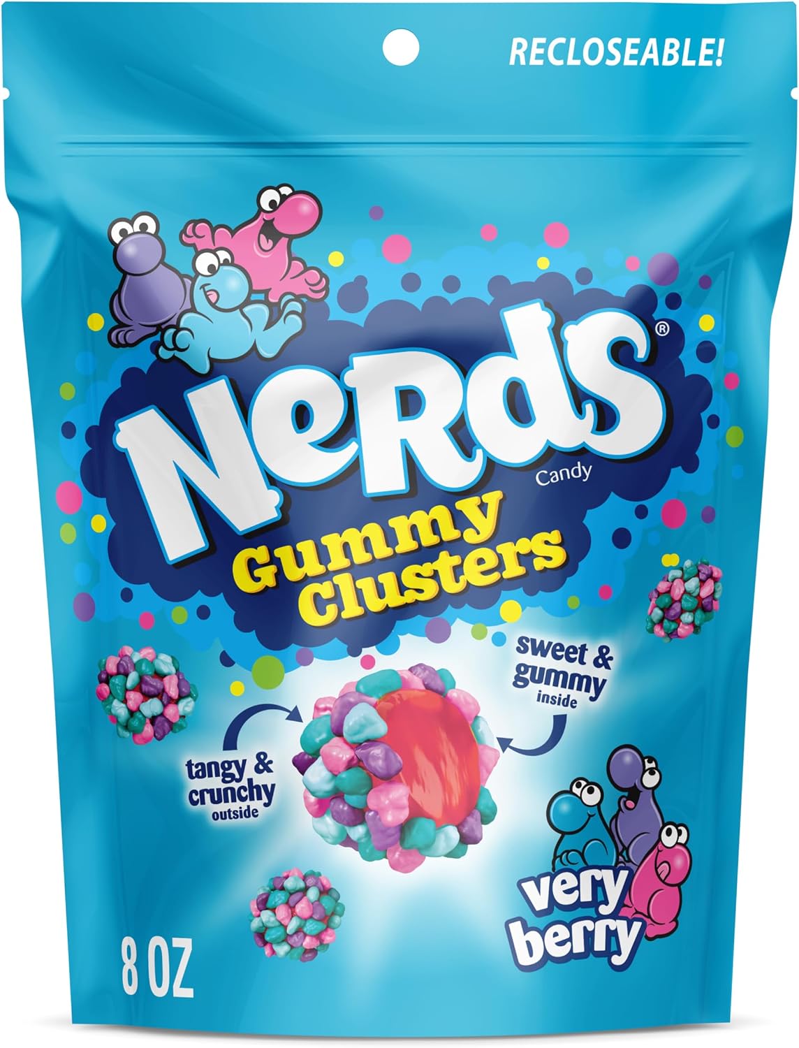 Nerds - Gomitas en racimos, 8 Onzas