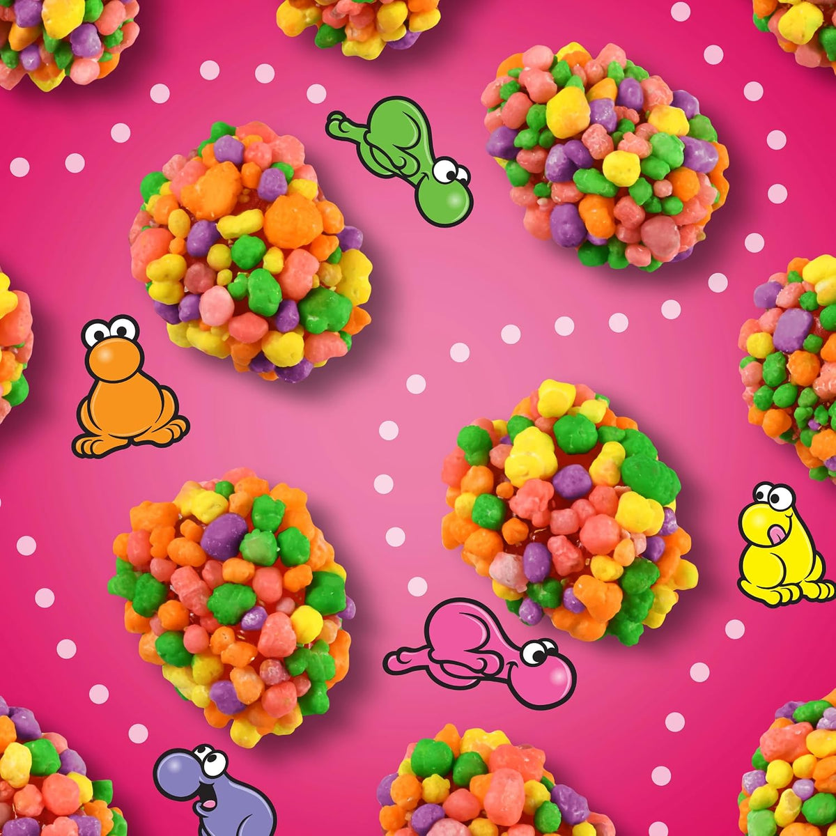 Dulces Nerds Gummy Clusters 142 Gr Gomitas
