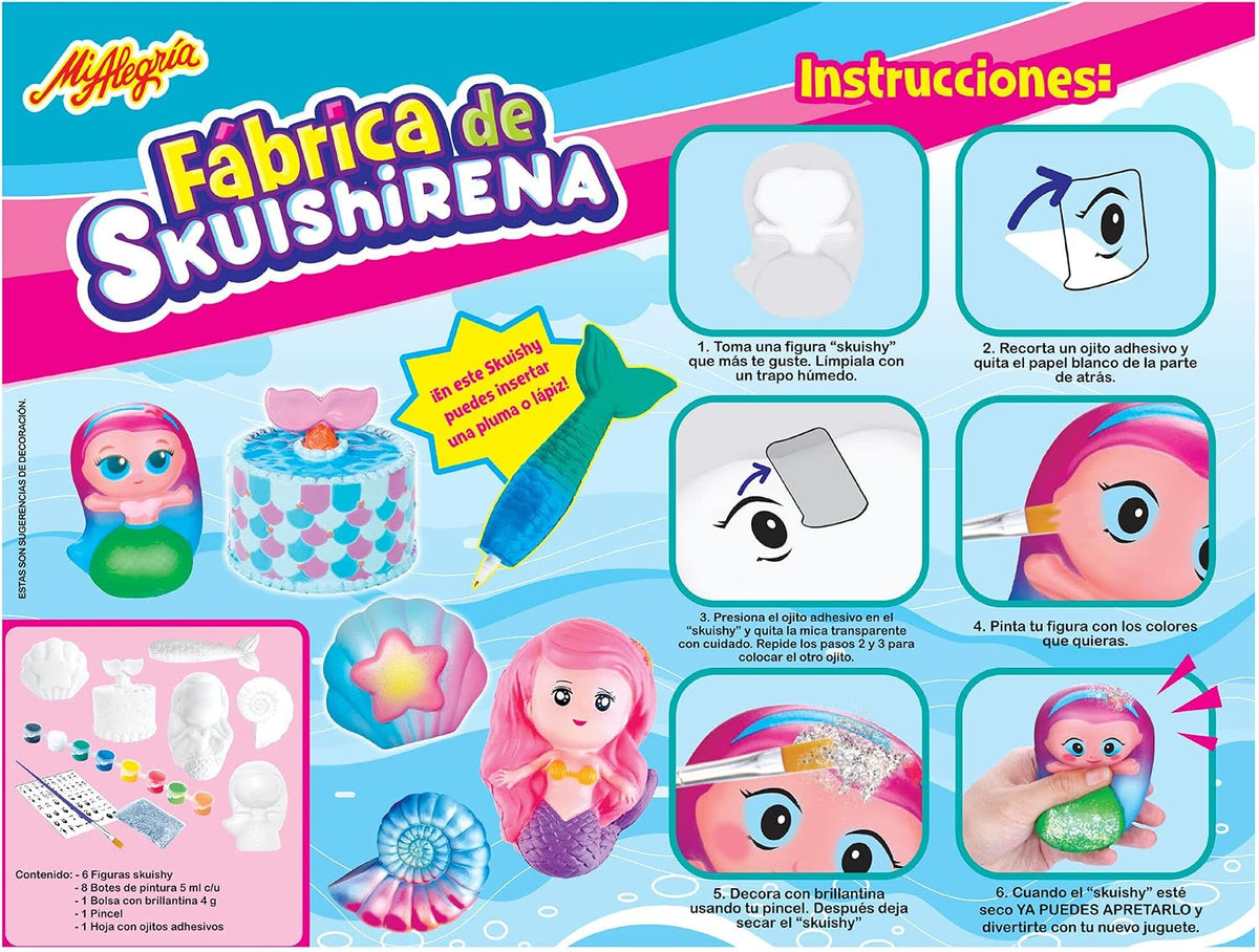 Mi Alegria Fábrica de Skuishirena: Juego de Imaginación para Todos los Niños