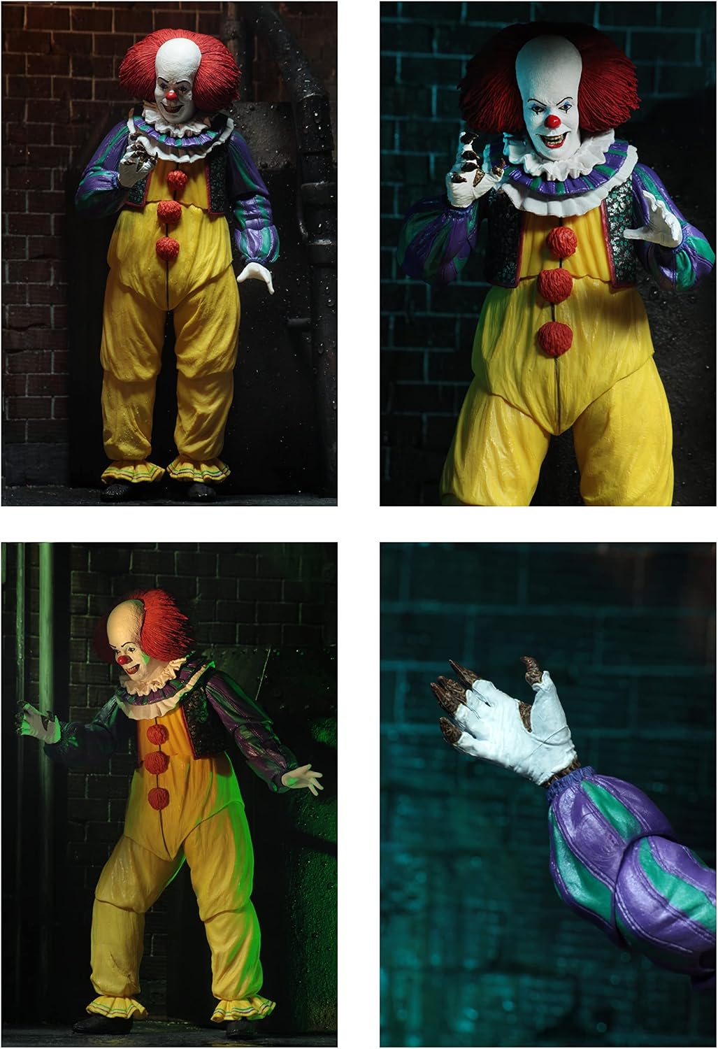 NECA - Figurine It 1990 - Pennywise Ultimate 18cm