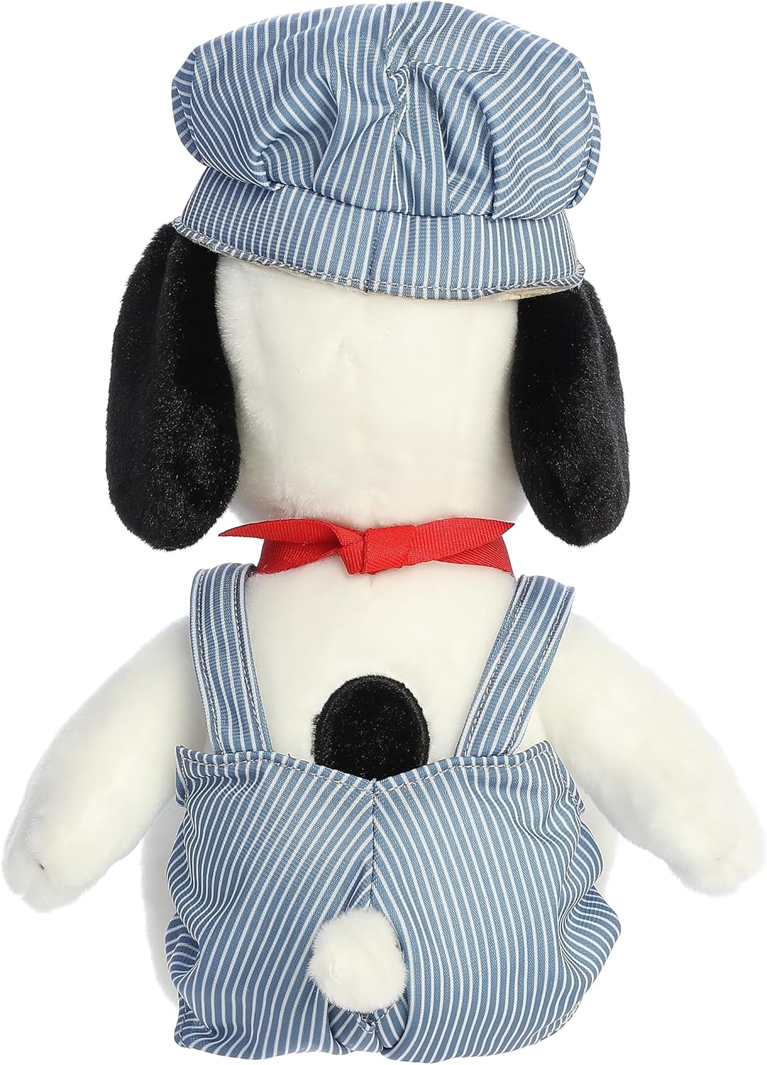 Aurora Adorable Peanuts Train Engineer Snoopy Peluche - Juguetes con Licencia Oficial para Todos los Fans de Snoopy - Regalo nostálgico para Adultos y Celebraciones de cumpleaños, 14 Pulgadas