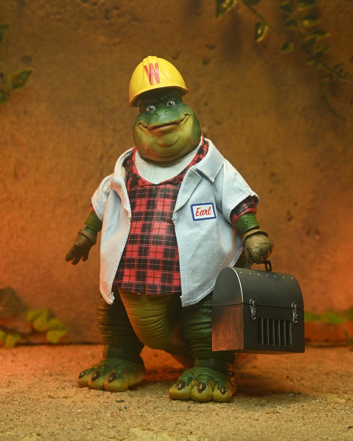NECA Ultimate Earl Sinclair wesayso Ver. Scale Action Fig. 18 cm Dinosaurs