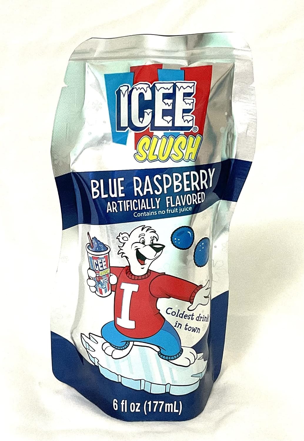 ICEE Slush (frambuesa azul) (paquete de 12)