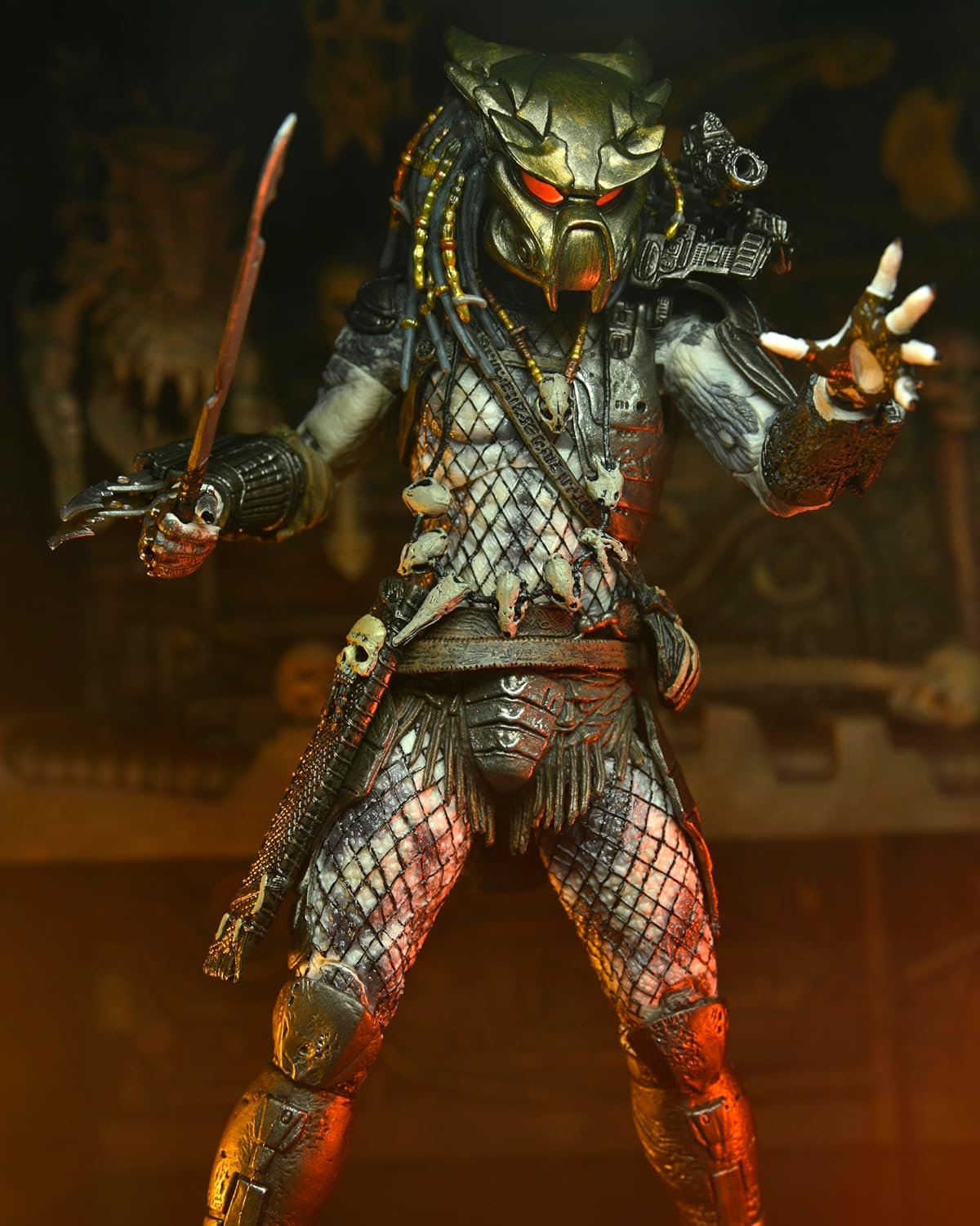 NECA - Predator 2 - Figura de acción de Elder Predator Ultimate de 7 Pulgadas