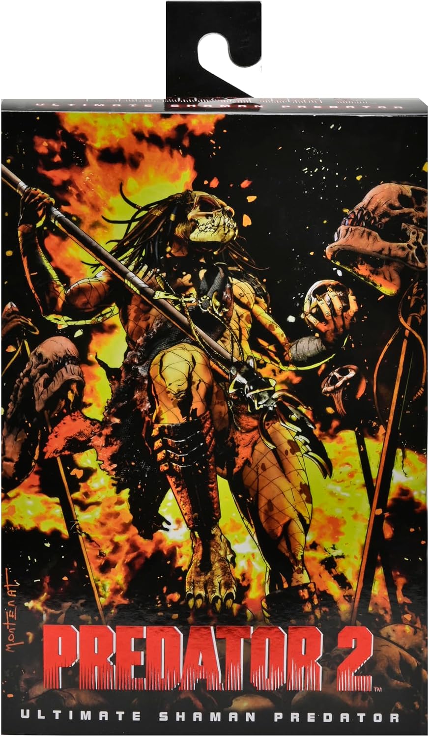 Figura De Acción Neca Predator: Shaman Ultimate 7 Pulgadas
