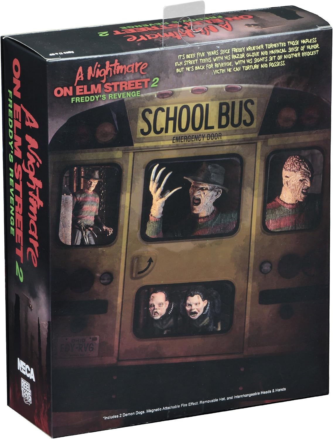 NECA - - Pesadilla en Elm Street, figura de acción definitiva de 7 pulgadas, parte 2 de Freddy
