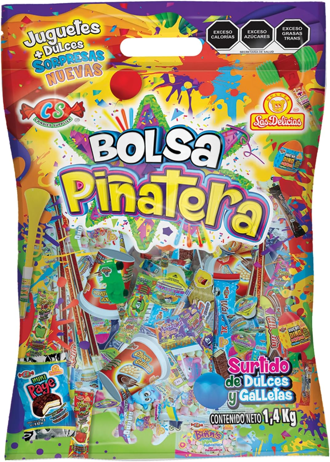 Bolsa Piñatera Las Delicias 1.4 kg Surtido