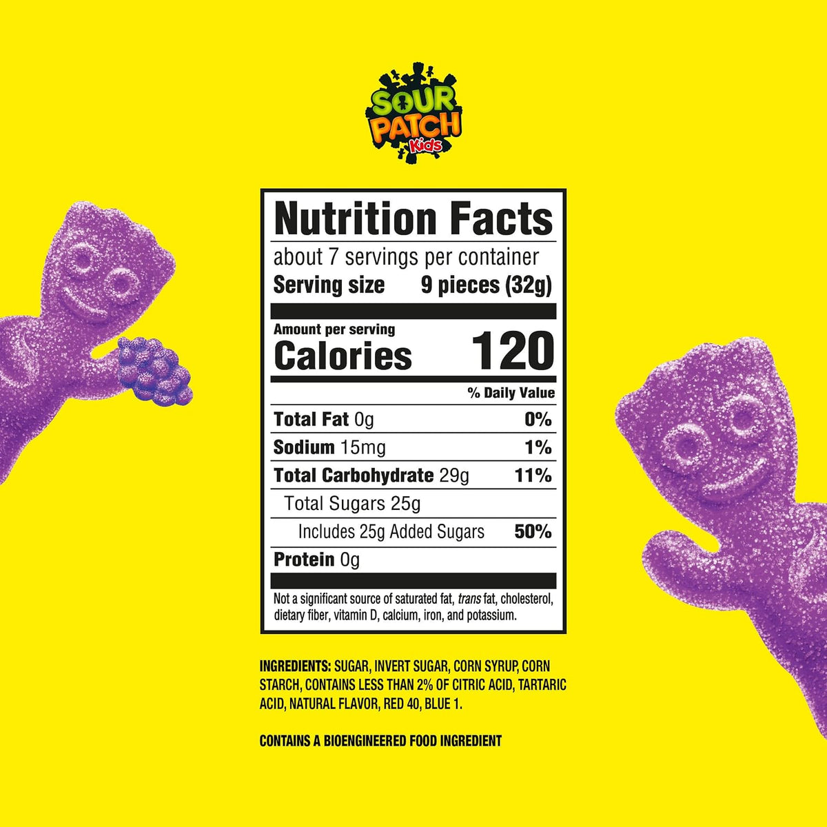 Sour Patch Kids Grape 227gr
