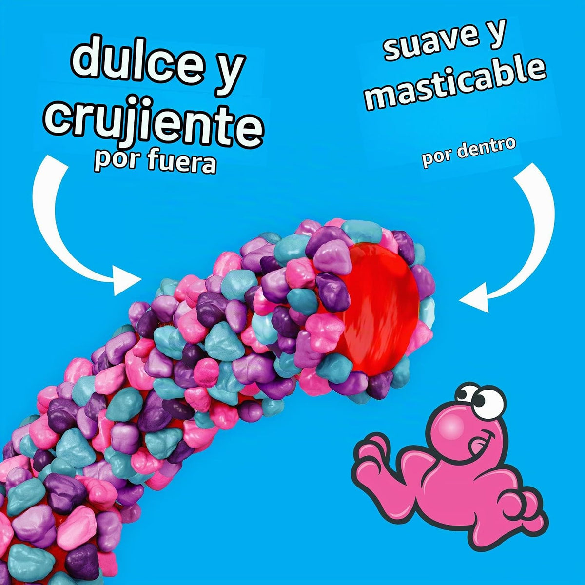Nerds Muy Berry Caramelo de cuerda, 0.92 oz paquete (Paquete de 24)