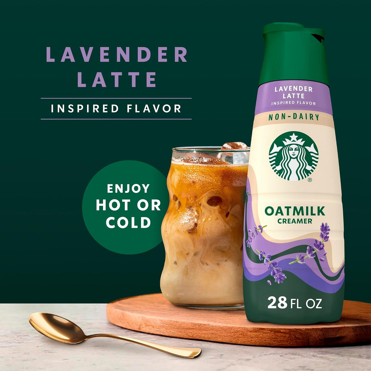 Starbucks Crema con Sabor a Vainilla y Lavanda No L?ctea