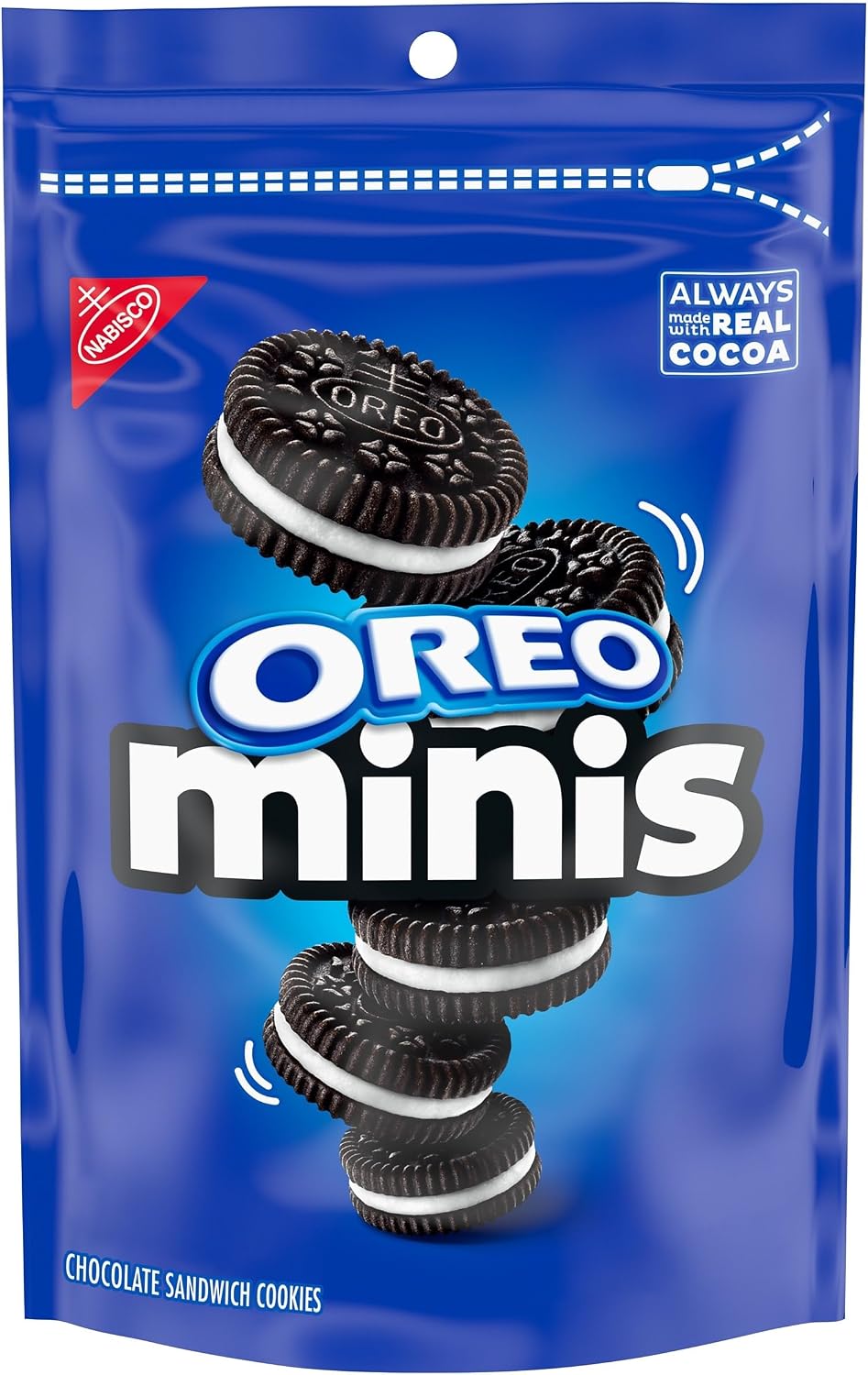 OREO, Mini Galletas Sándwich de Chocolate, 226.8 g