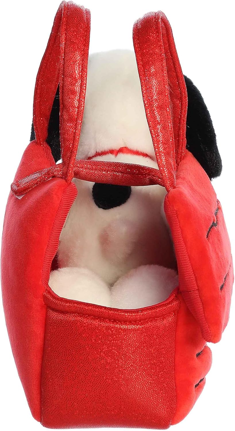 Aurora® - Peluche de la casa de Snoopy Timeless Peanuts® Fancy PAL™, Personajes clásicos, Recuerdos imborrables, 20 cm, Rojo
