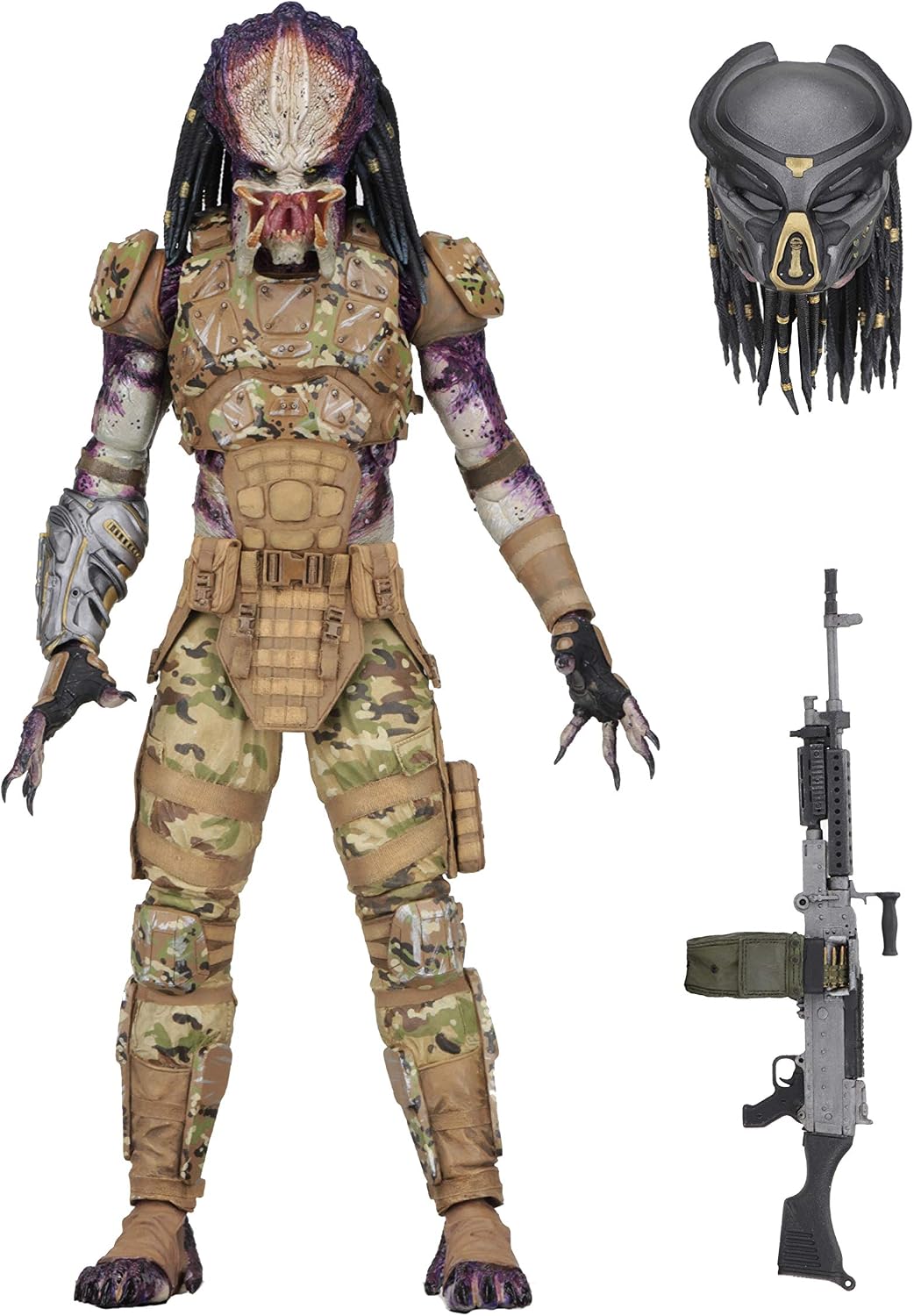 NECA - Predator (2018) - Figura de acción a Escala de 7 Pulgadas - Ultimate Emissary #1