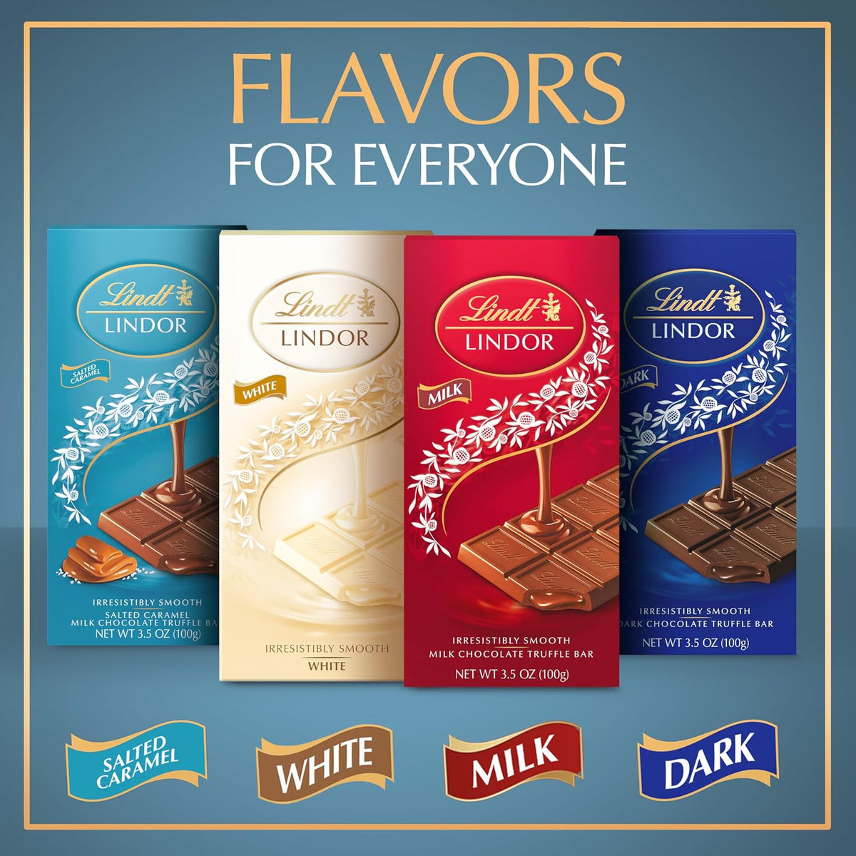 Lindt Lindor Chocolate de Leche Caramelo Salado 300 G