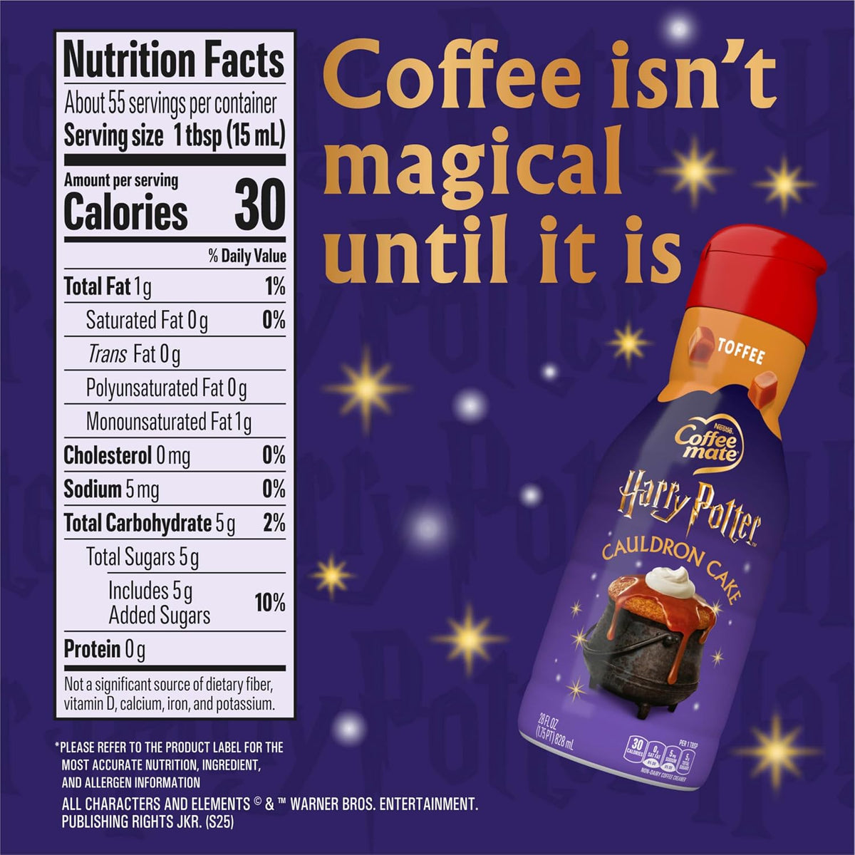 Coffee Mate – Edición Especial Harry Potter Cauldron Cake
