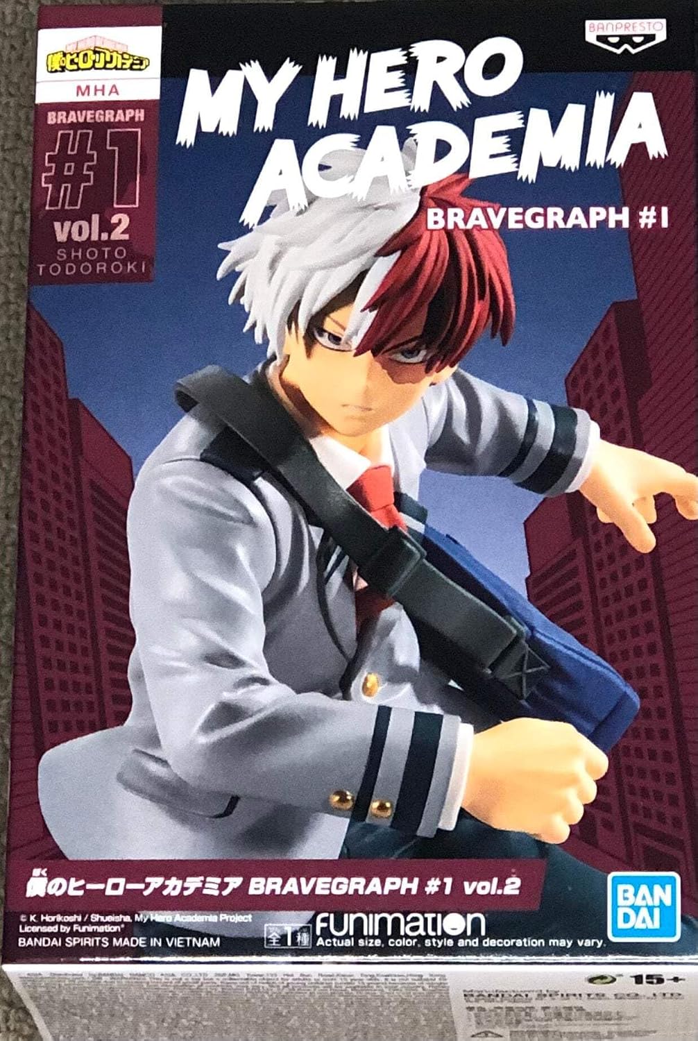 Banpresto - My Hero Academia - Bravegraph 1 - Vol.2 Statue