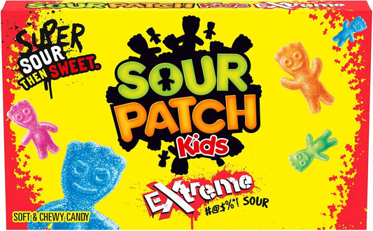 Solo Americano, Sour Patch Kids Extremo, 3.1 Oz. (Una Per Pedido), Sour Patch Kids, SUGAR_CANDY, Super Acondicionador
