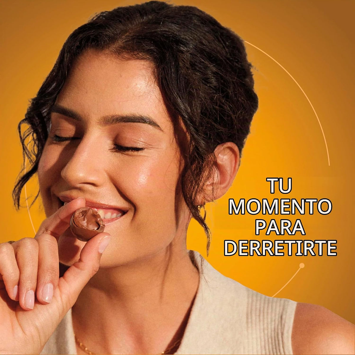 Lindt LINDOR Caramelo trufas de chocolate de leche 60 Cuadro número