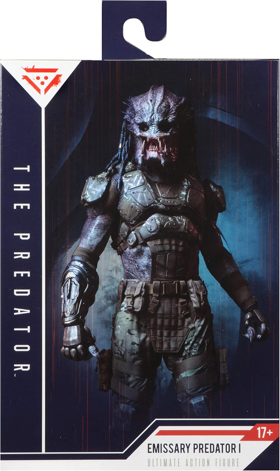 NECA - Predator (2018) - Figura de acción a Escala de 7 Pulgadas - Ultimate Emissary #1