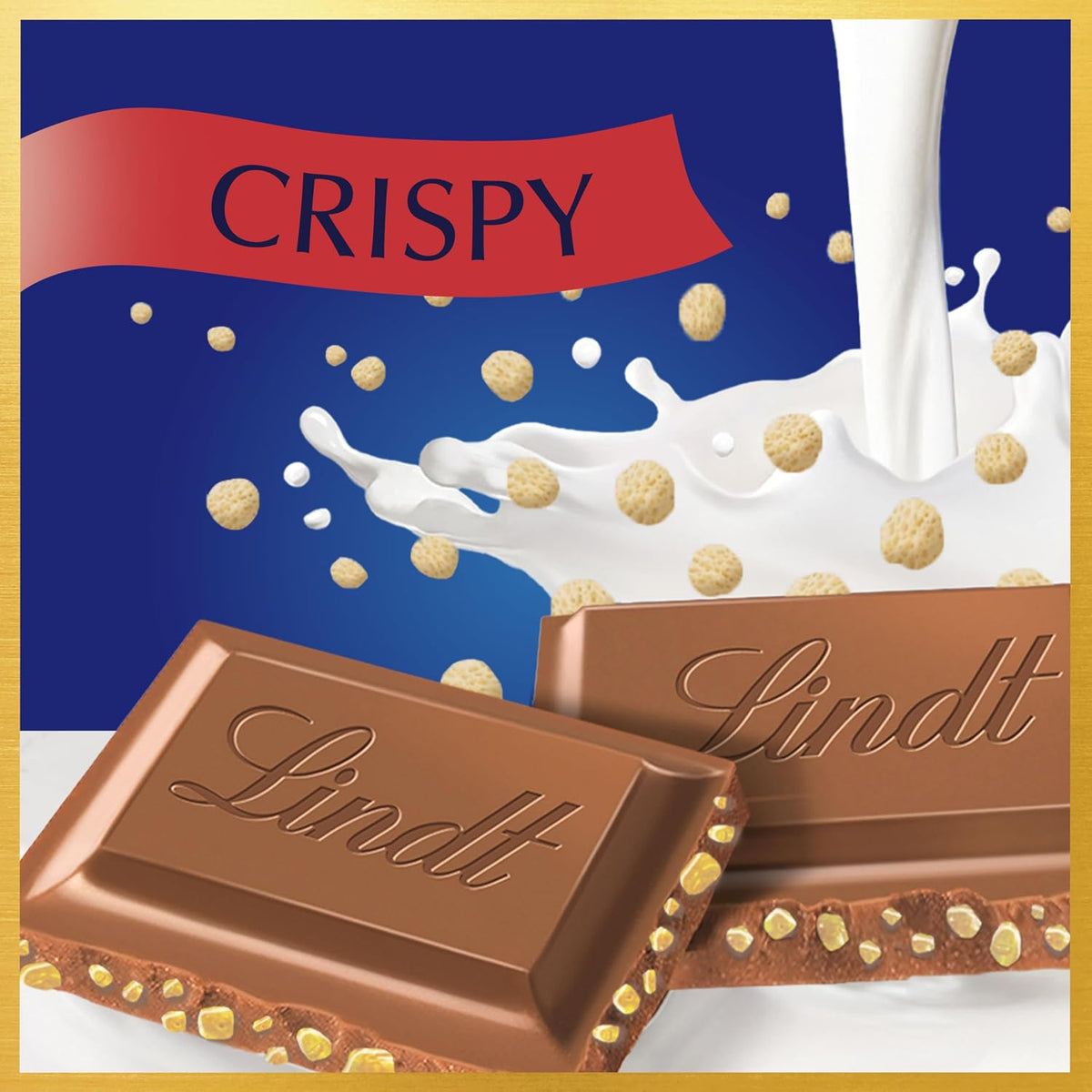 Lindt Classic Recipe Crispy Chocolate de Leche con Cereales