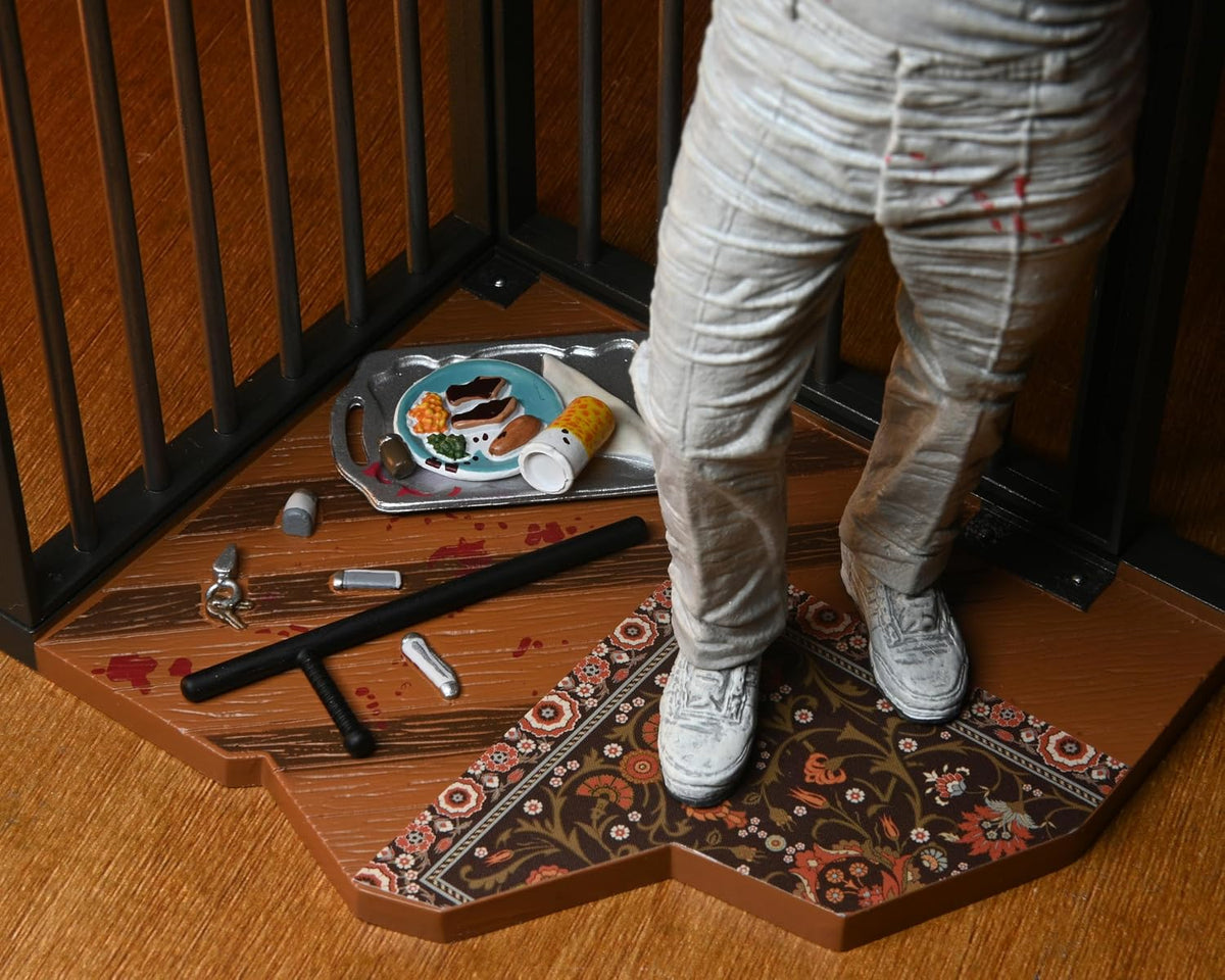 Figura de Accion 7 Pulgadas El Silencio de los Inocentes Dr Hannibal Lecter Prison Escape Detalles Realistas Articulaciones Completas Fans de Peliculas de Terror y Figuras de Coleccion