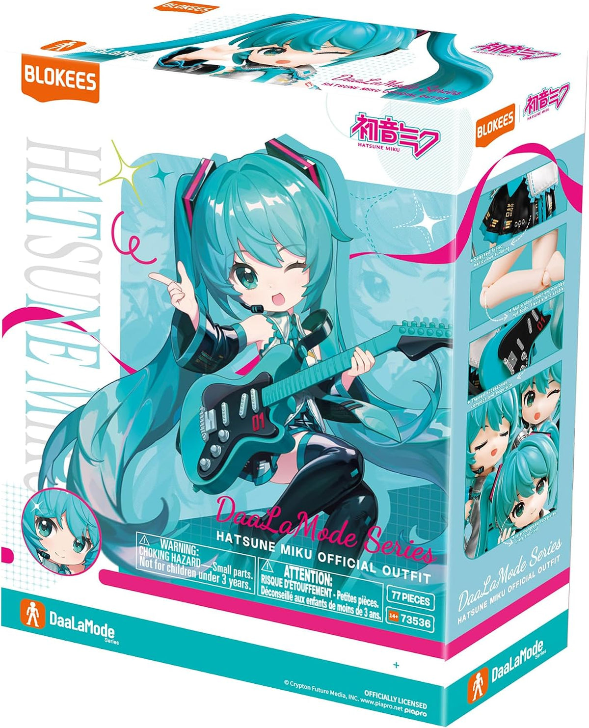 Blokees Hatsune Miku DaaLaMode Series: Official Outfit 73536