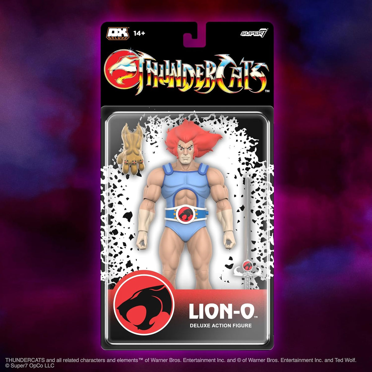 Super7 Thundercats Deluxe Wave 01 - Figura de acción Lion-O