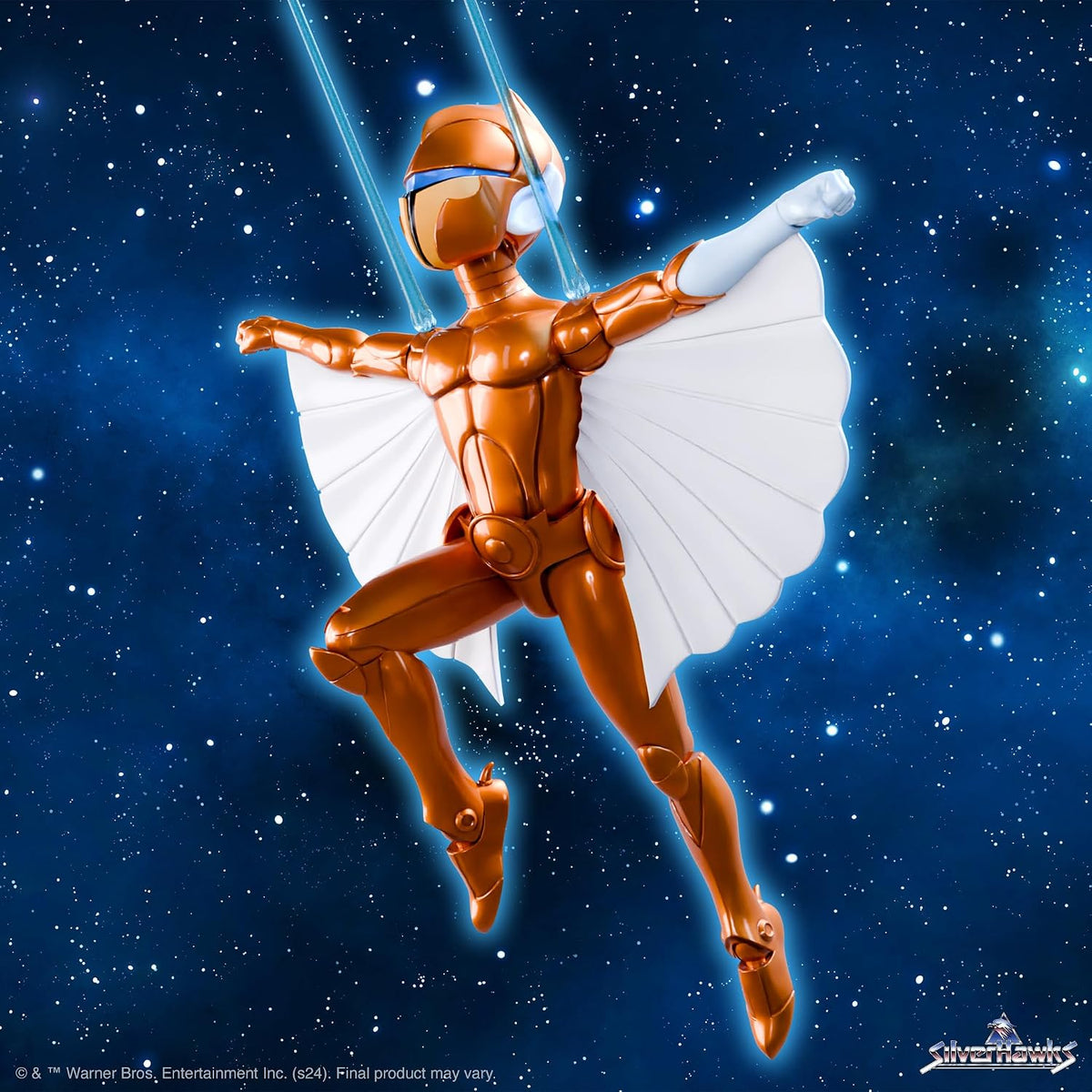Super7 ULTIMATES! SilverHawks Copper Kidd - Figura de acción SilverHawks de 7 Pulgadas con Accesorios coleccionables clásicos de Dibujos Animados y Juguetes Retro