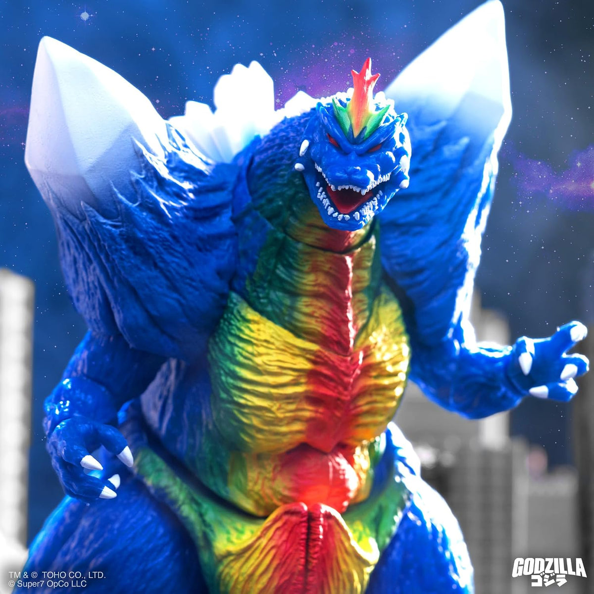 Super7 Toho ULTIMATES! - Figura de acción Space Godzilla (póster de película)