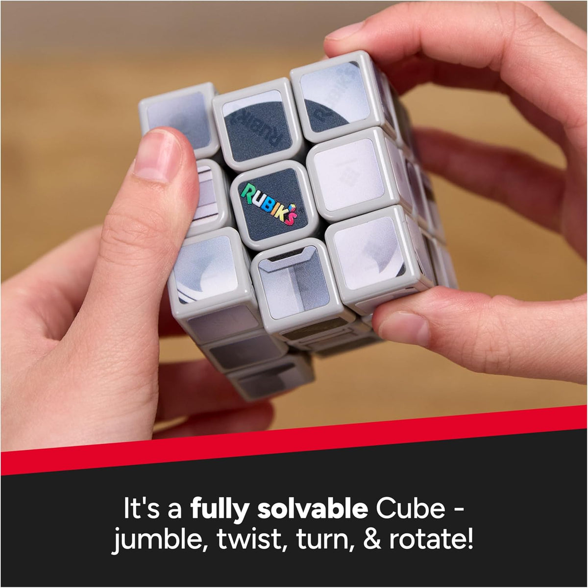 Spin Master Rubik'S Puzzle Brain Teaser Juego Cubers Star Wars Mandalorian