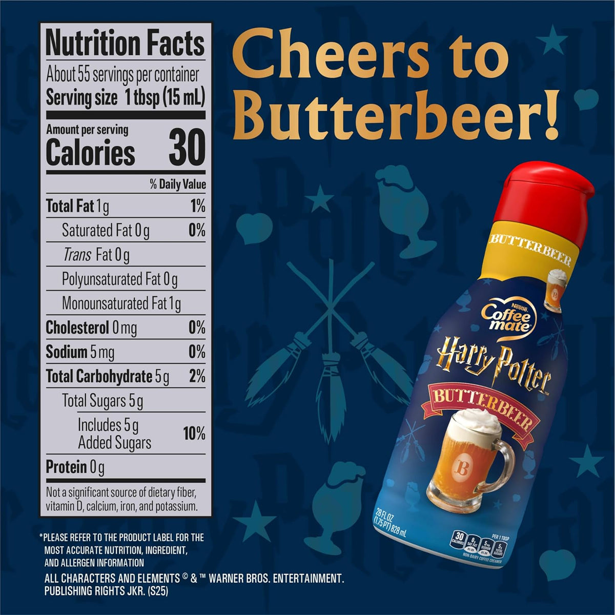 Coffee Mate Harry Potter Butterbeer – Crema para Café Edición Especial