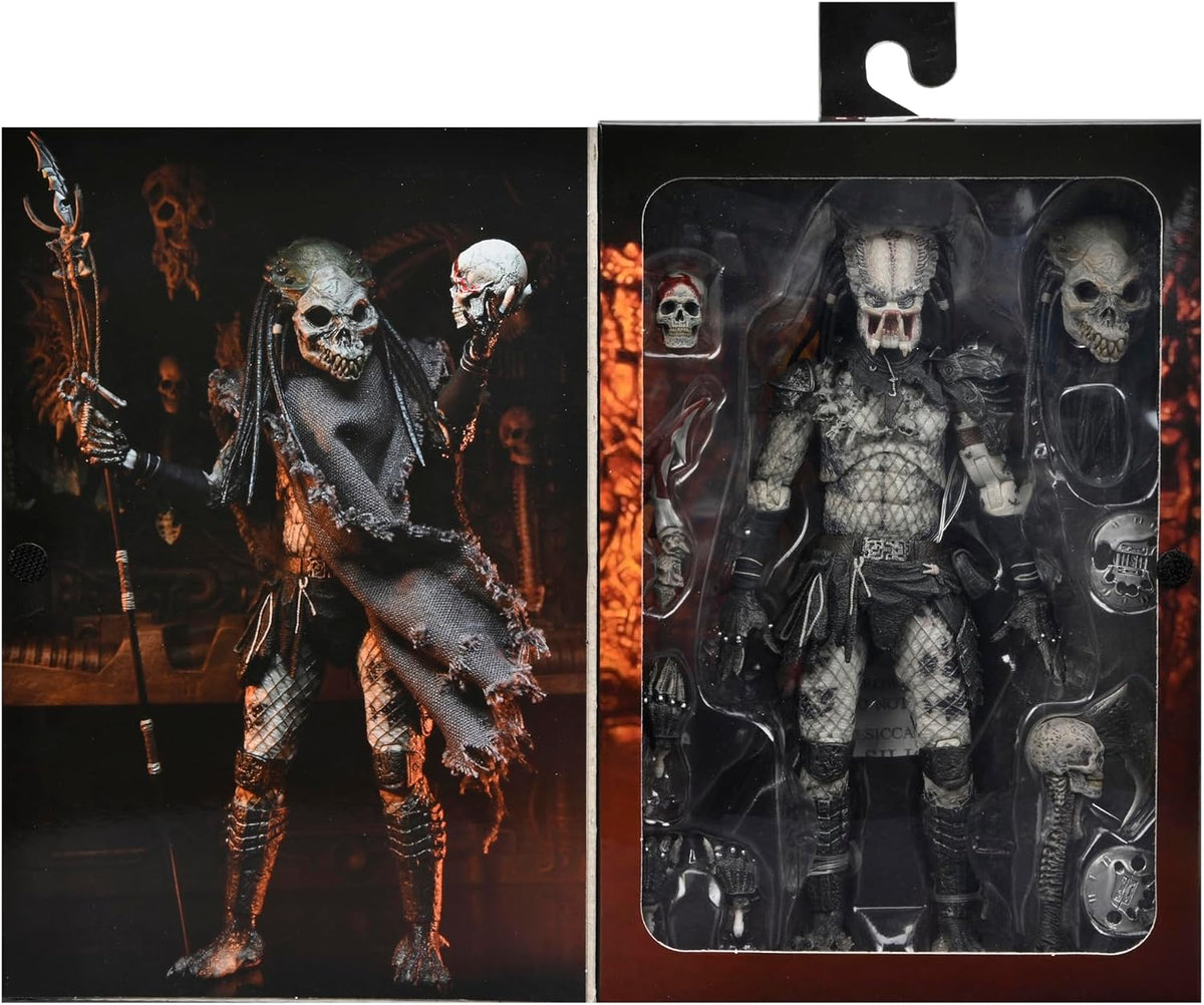 Figura De Acción Neca Predator: Shaman Ultimate 7 Pulgadas