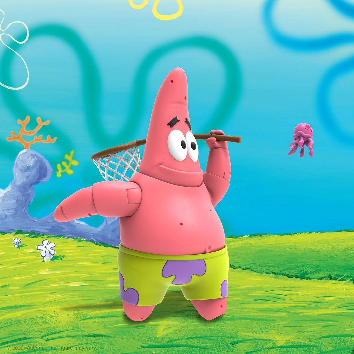 Super7 Bob Esponja Figura Ultimate Patrick 18 cm