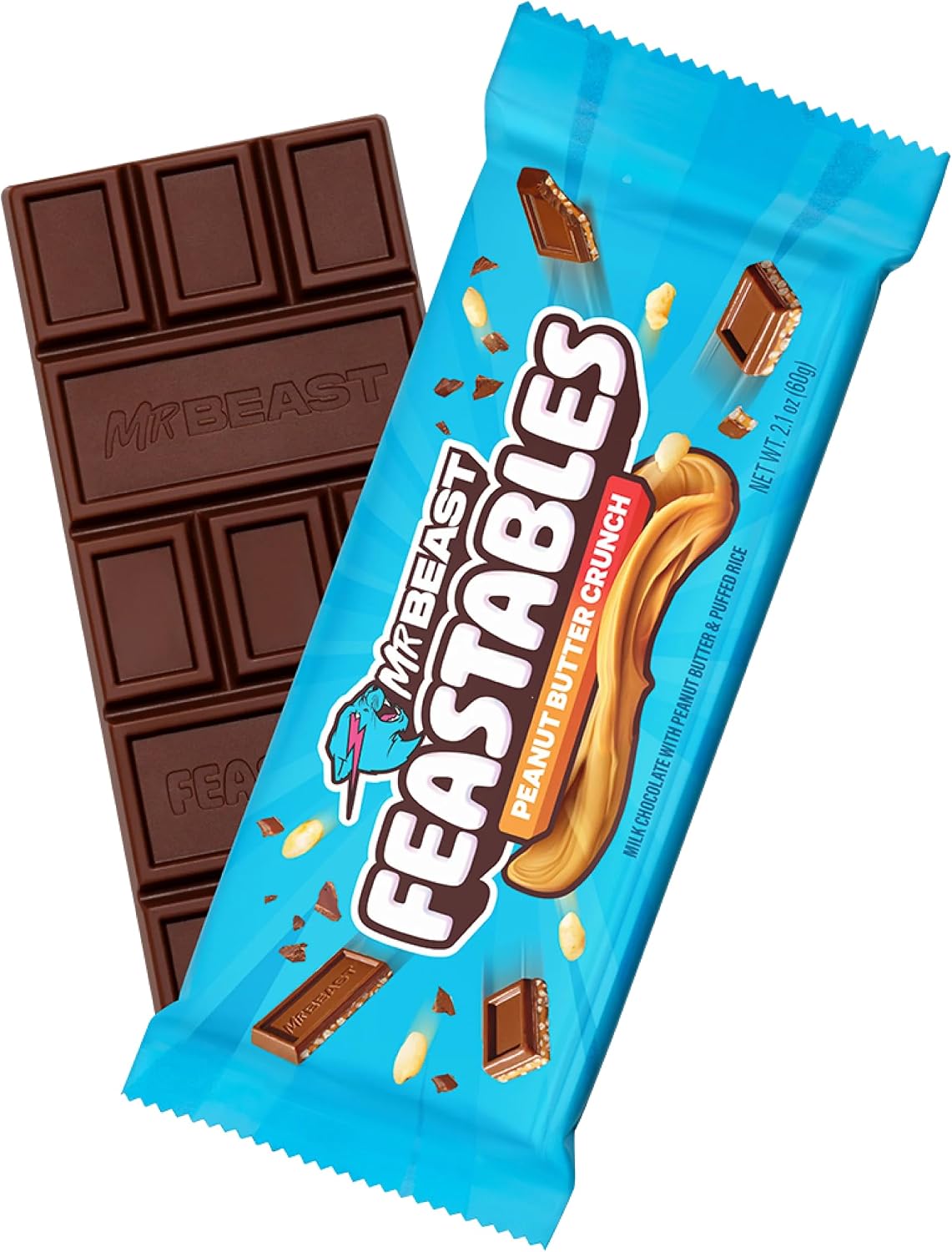 Feastables - Peanut Butter Crunch 60gr (Nueva Imagen)