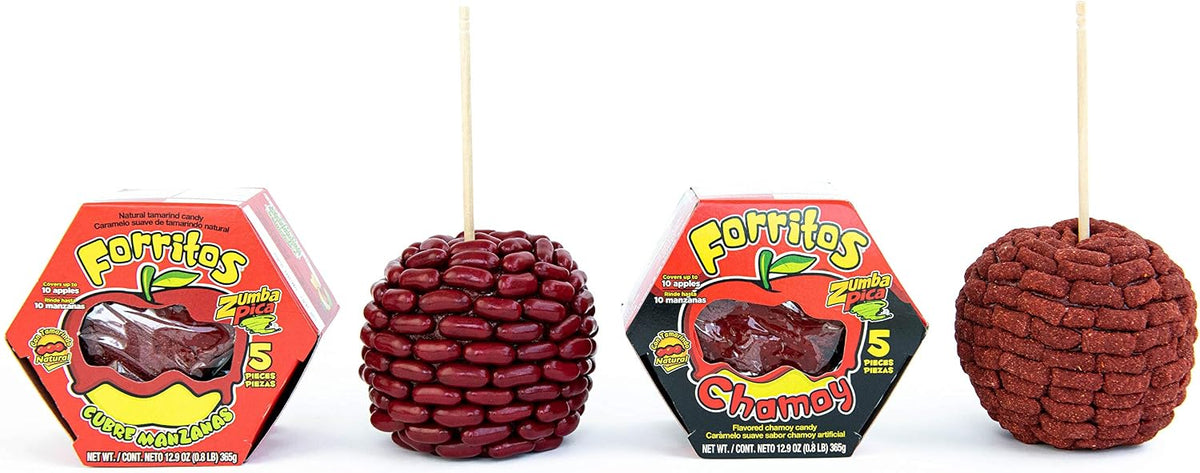 Forritos Cubre Manzanas 5 piezas Zumba Pica (Chamoy)