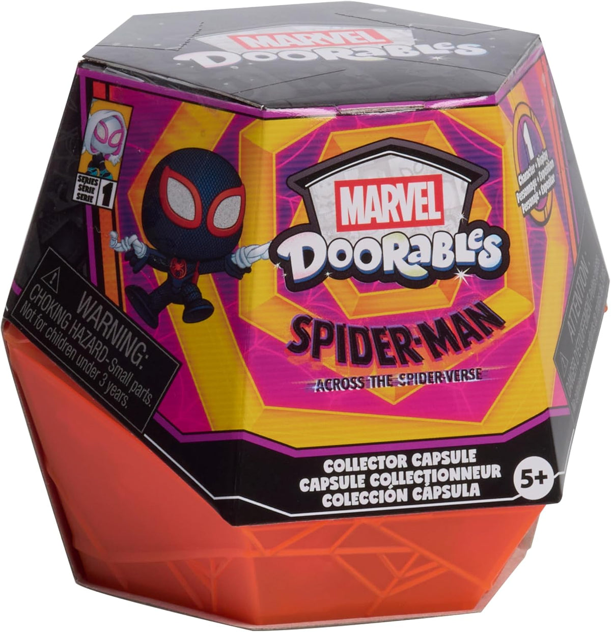 Just Play Figuras de Juguete Marvel™ Doorables Spider-Verse Collector Capsule, de 3,8 cm, Juguetes para niños a Partir de 5 años
