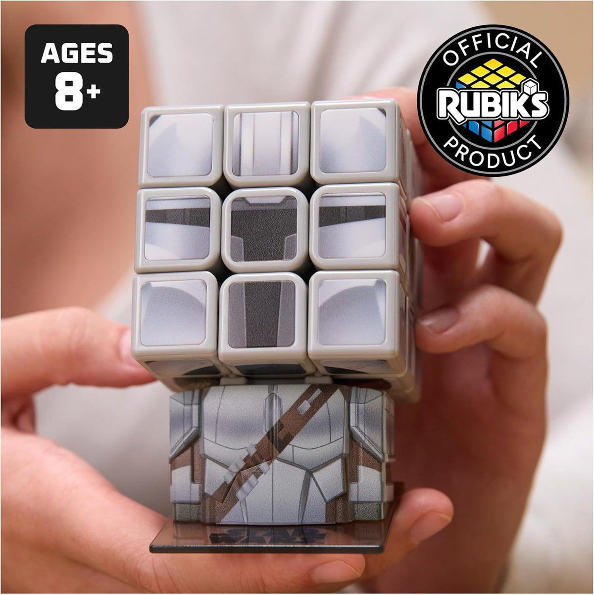 Spin Master Rubik'S Puzzle Brain Teaser Juego Cubers Star Wars Mandalorian