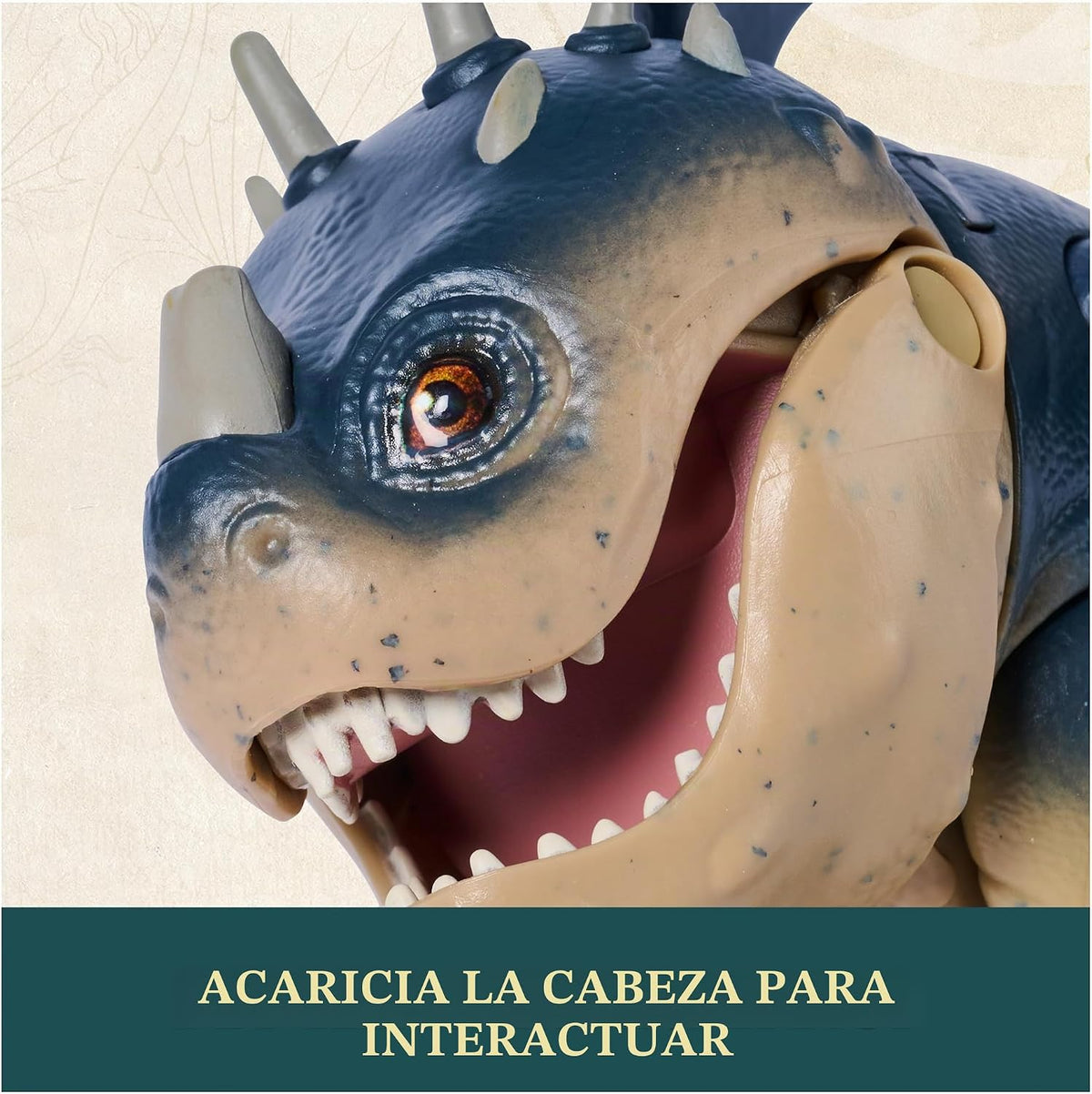 DreamWorks Dragons, como Entrenar a tu Dragón, Roaring Minis, Albóndiga, Juguete de dragón Interactivo con 25 Sonidos, Juguetes para niños y niñas a Partir de 4 años