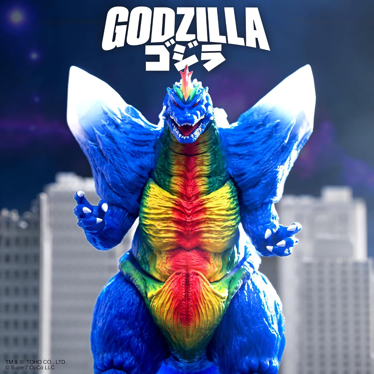 Super7 Toho ULTIMATES! - Figura de acción Space Godzilla (póster de película)