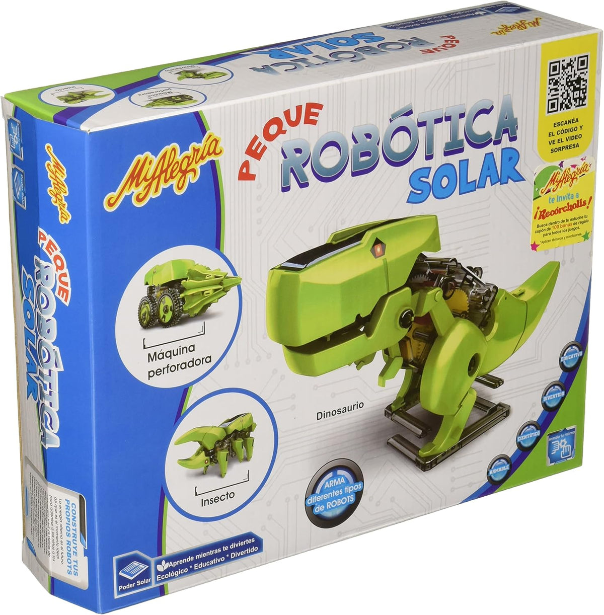 Mi Alegria Robotica Solar 4 en 1