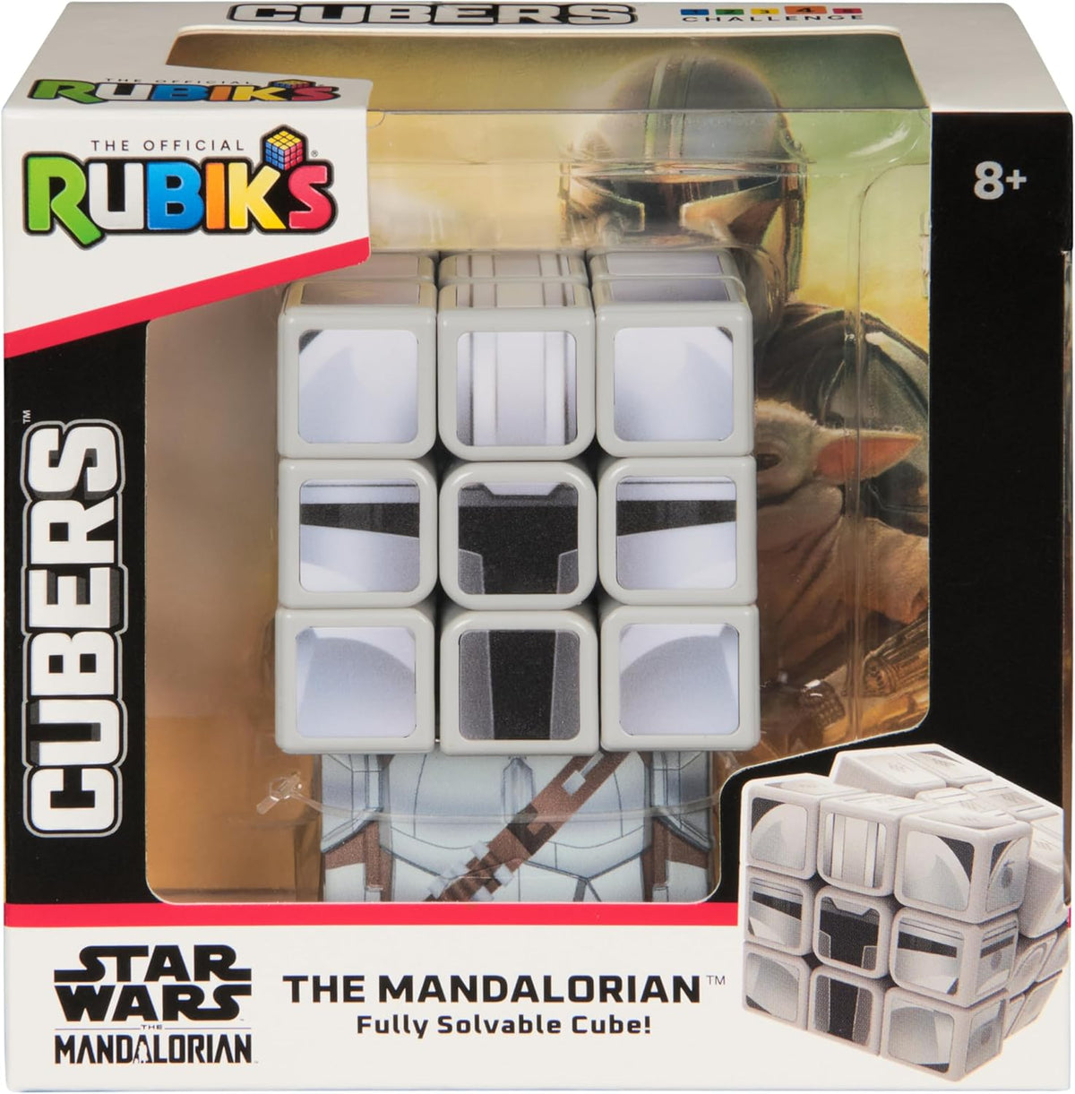 Spin Master Rubik'S Puzzle Brain Teaser Juego Cubers Star Wars Mandalorian