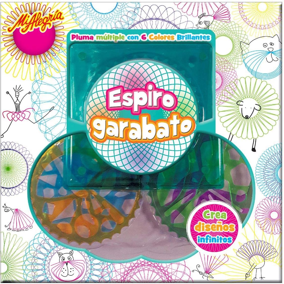 Mi Alegria Garabato Juego Manual para todas las edades