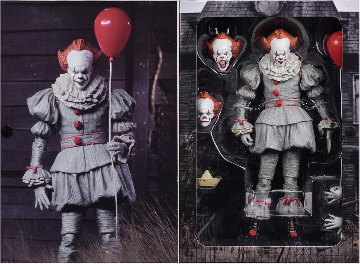 NECA - IT - Figura de acción a Escala de 7 Pulgadas - Ultimate Pennywise (2017)