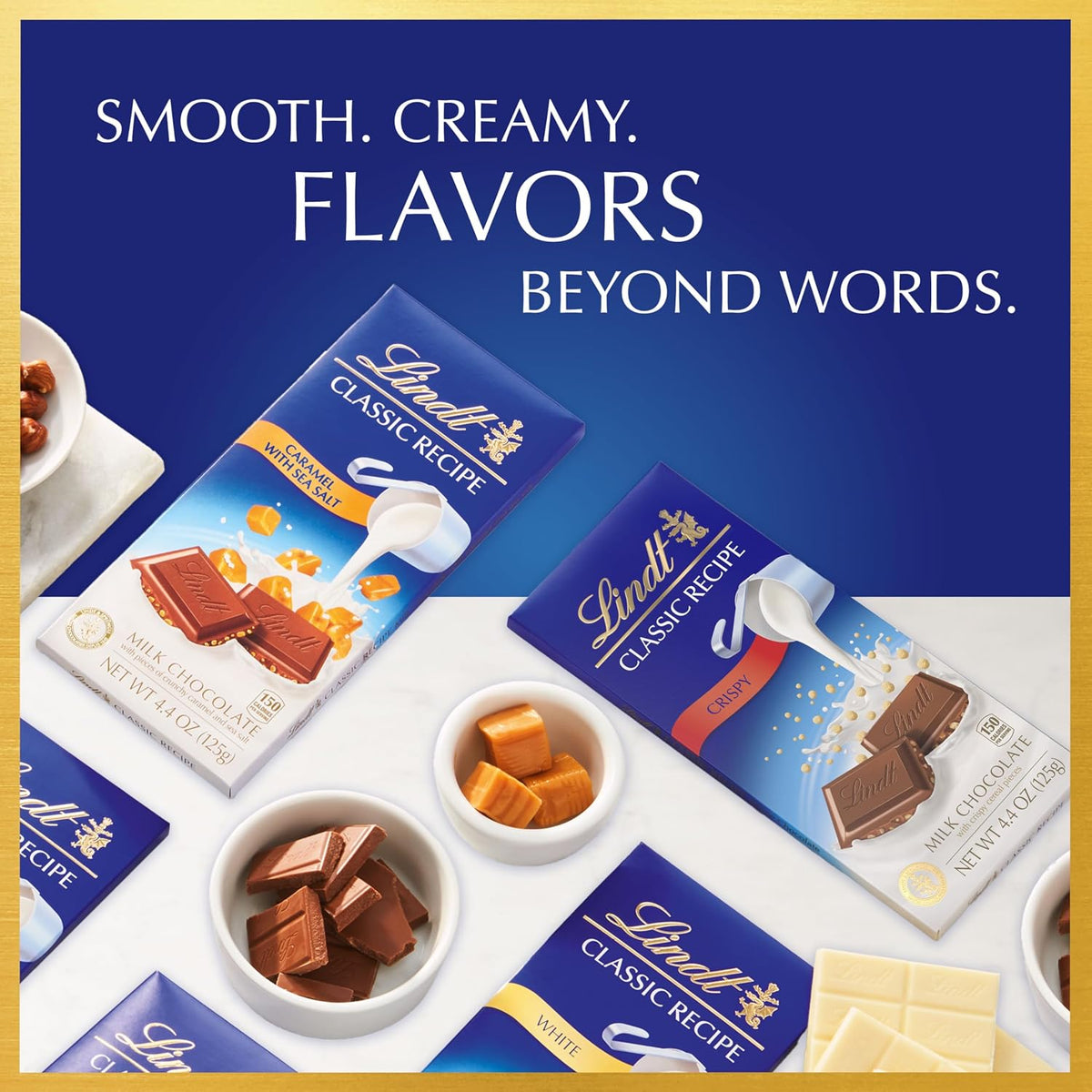 Lindt Classic Recipe Crispy Chocolate de Leche con Cereales