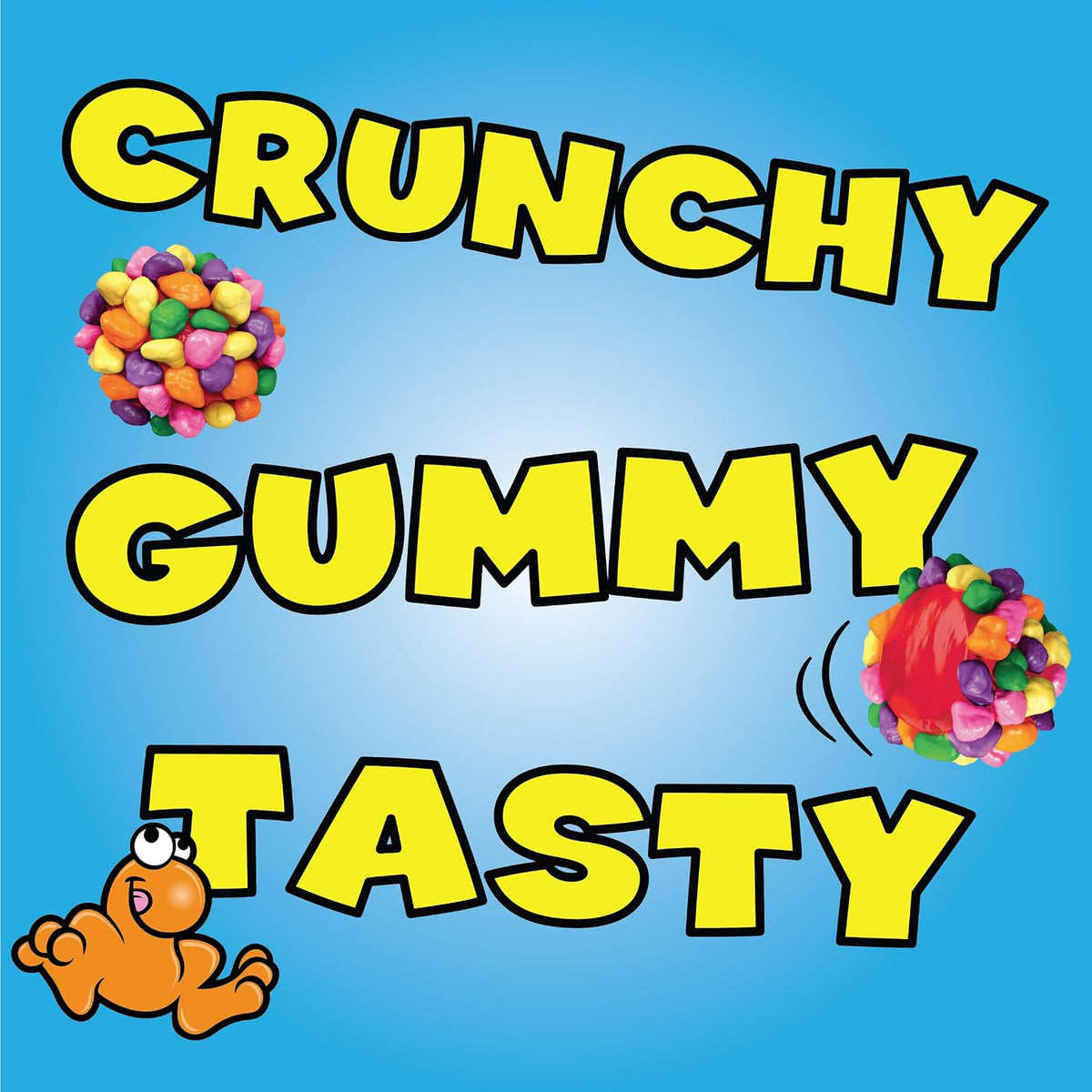 Dulces Nerds Gummy Clusters 142 Gr Gomitas
