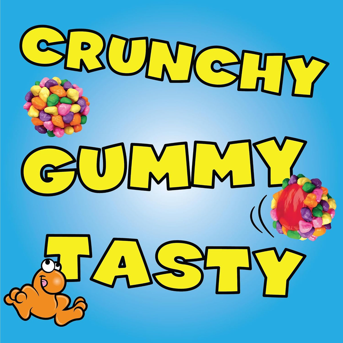 Nerds Gummy Clusters - Dulces 8oz - Gomitas de Frutas con Incrustaciones de Nerds Dulce para Niños, Niñas y Adultos, Ideal Como Snack o Lunch (Paquete de 1)