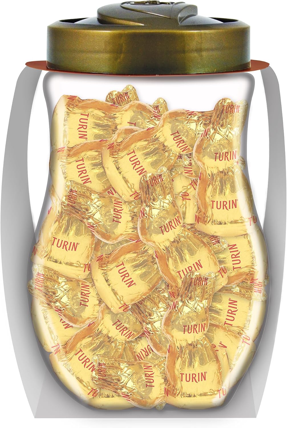 Conejos Turin Chocolates Tubo de 30 piezas, 20g cada pieza. 600g