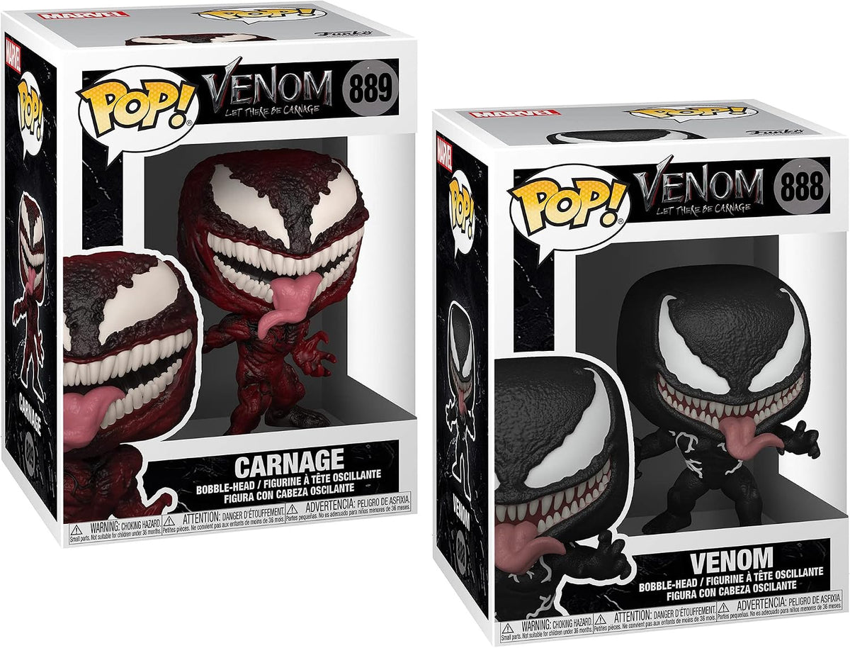 Funko Marvel: Pop! Venom: Let There Be Carnage Collectors Set - Carnage and Venom