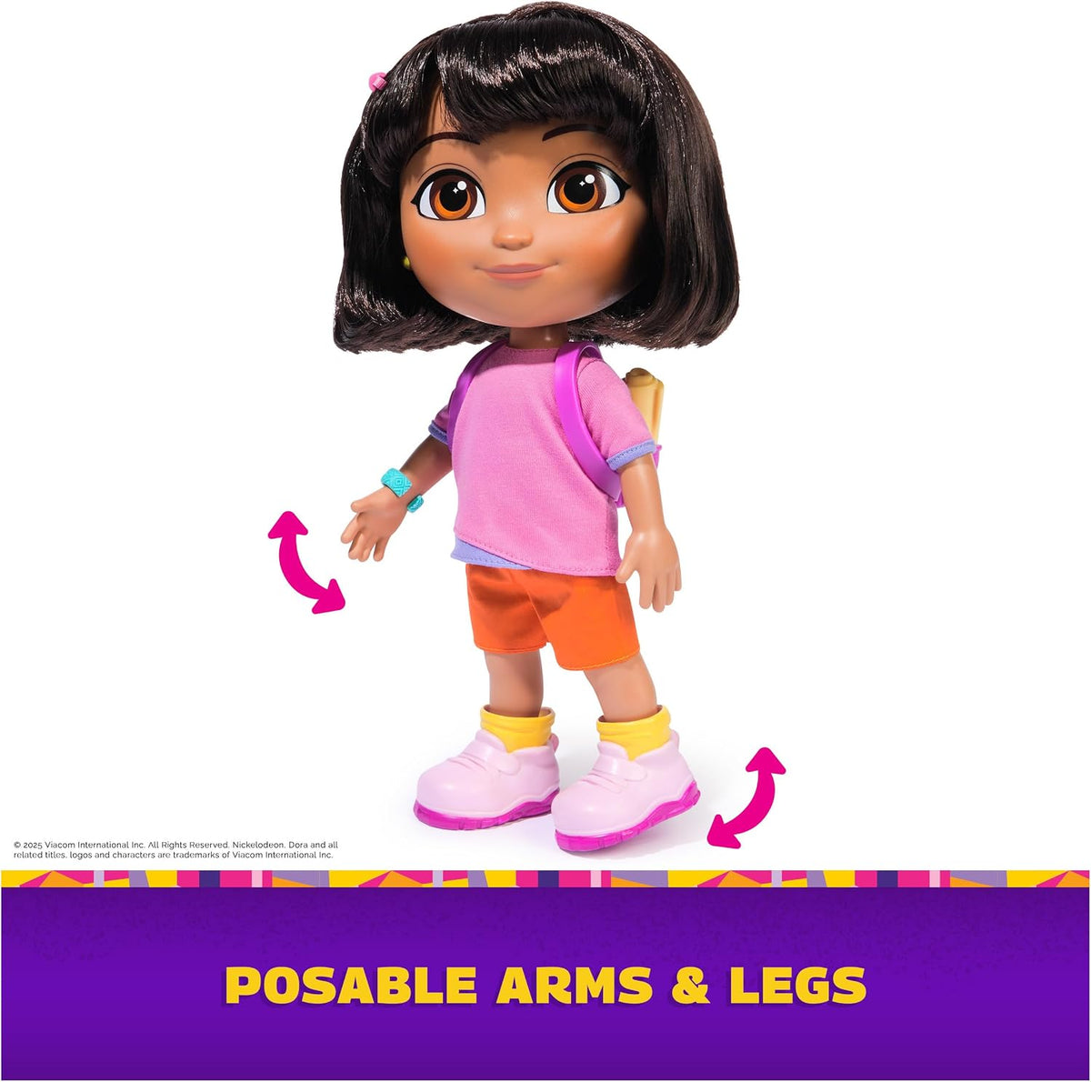 Dora, Muñeca Dora Canta y explora con música, Efectos de Sonido, Frases bilingües y Ropa y Accesorios para la muñeca, Juguetes para niños y niñas a Partir de 3 años