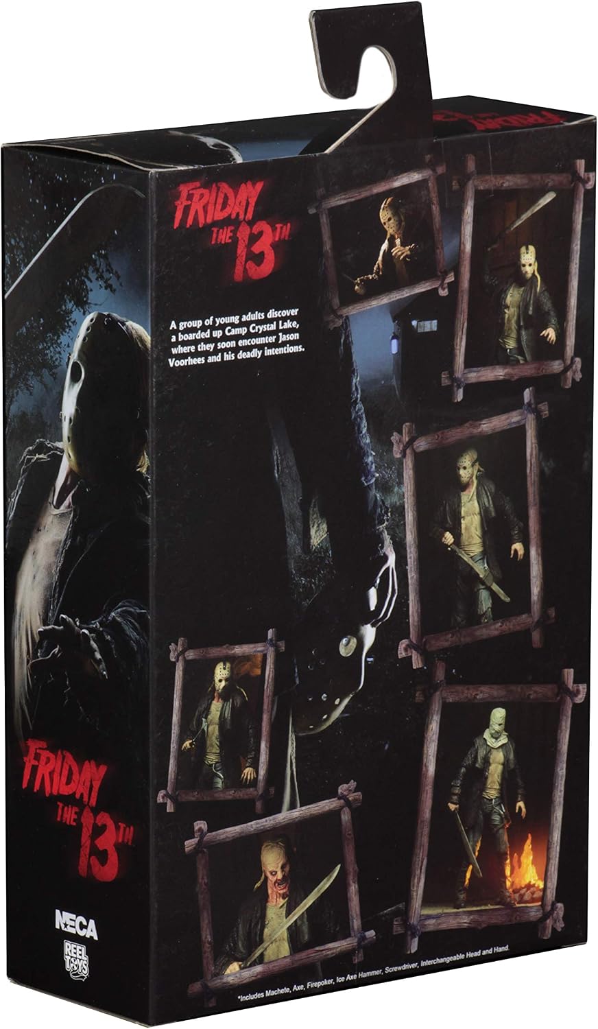 NECA - Friday The 13th - Figura de acción a Escala de 7" - Ultimate Jason (2009 Remake)